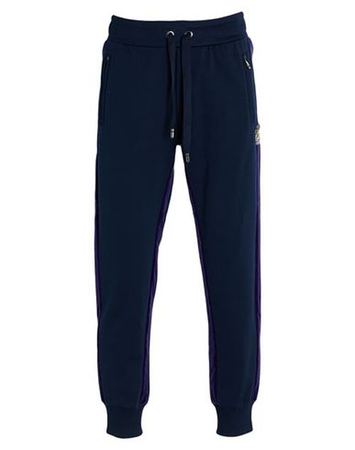 Man Pants Midnight blue Size 28 Cotton, Polyester