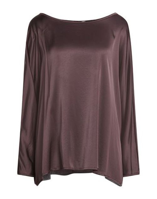Woman Top Chocolate brown Size 2 Viscose, Elastane