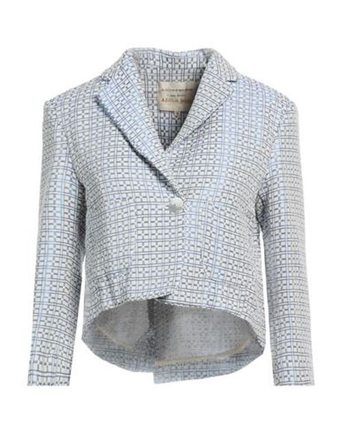 Woman Jacket Blue Size 4 Polyester, Cotton