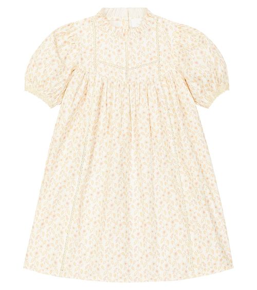C'era Una Volta Monica printed cotton-blend dress