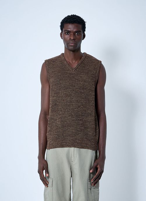 Twisted Yarn Sweater Vest