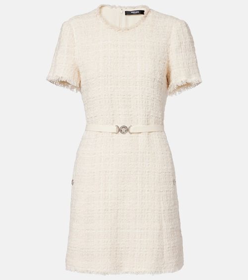 Medusa '95 cotton-blend tweed minidress