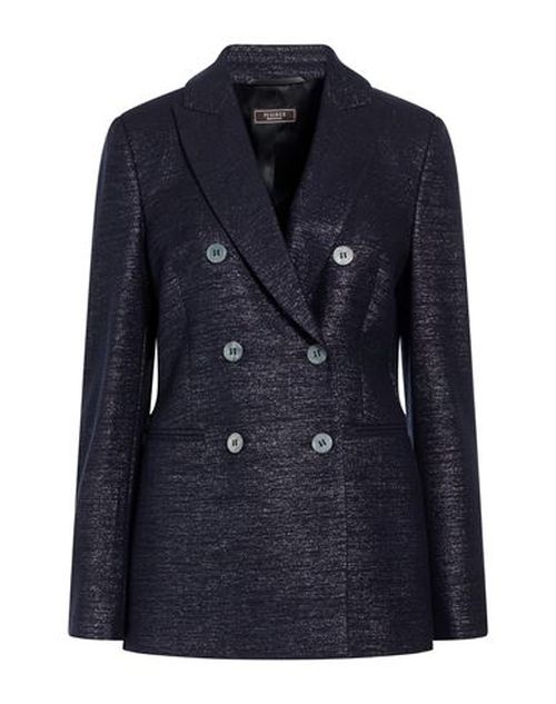 Woman Blazer Navy Size 10 Virgin Wool, Viscose, Polyamide, Elastane