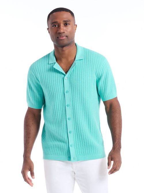 Robert Graham Isham Short Sleeve Sweater