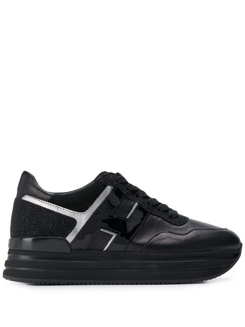 Rhinestone sneakers - Black