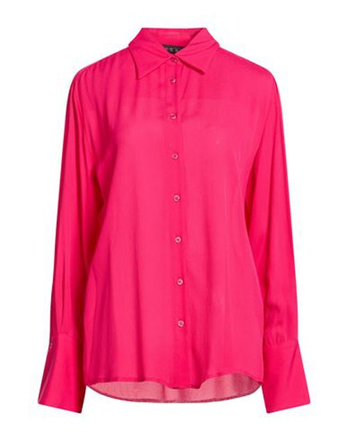 Woman Shirt Fuchsia Size 10 Rayon