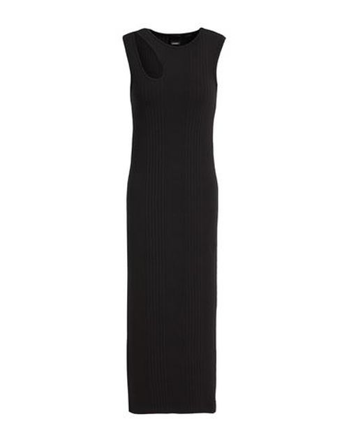 Pinko Woman Midi dress Black Size L Viscose, Elastane