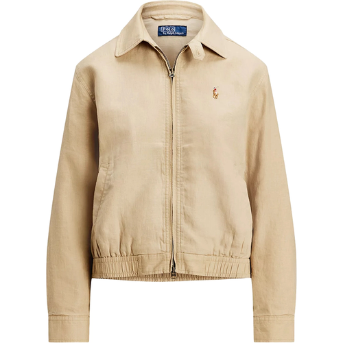 Ralph Lauren Linen Windbreaker Tan