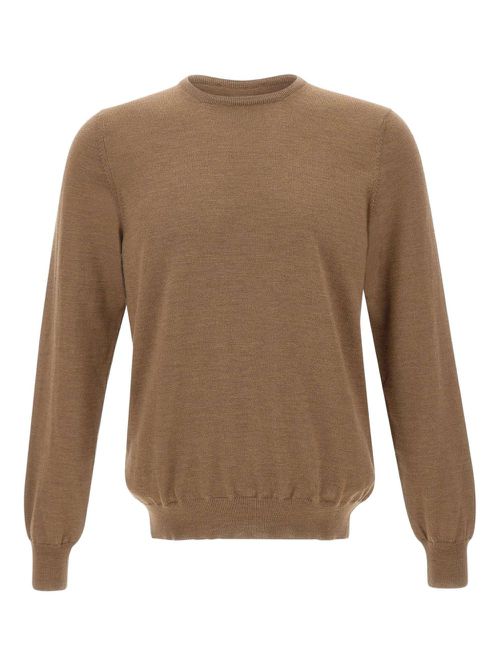 Gran Sasso merino wool sweater - Brown