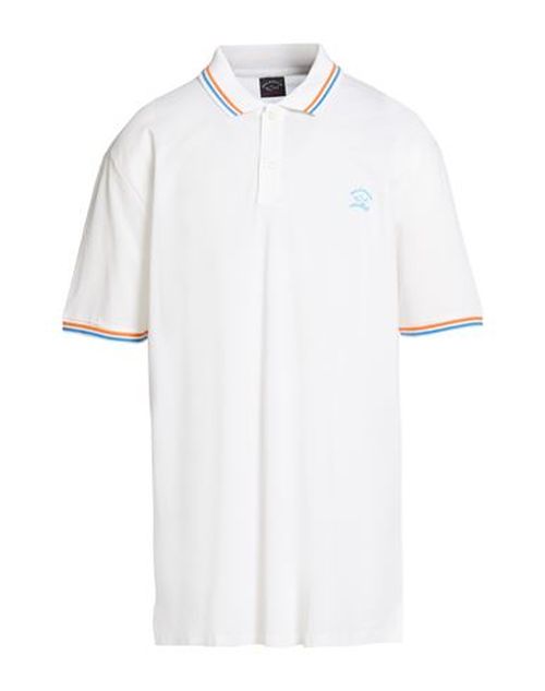 Man Polo shirt Off white Size 3XL Cotton