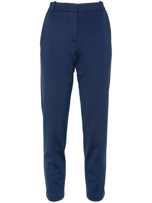 Pressed-crease trousers - Blue