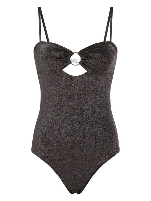 DNA ring swimsuit - Grey