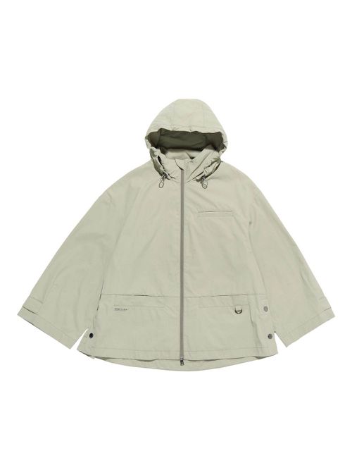 Bimba y Lola hooded trench coat - Green
