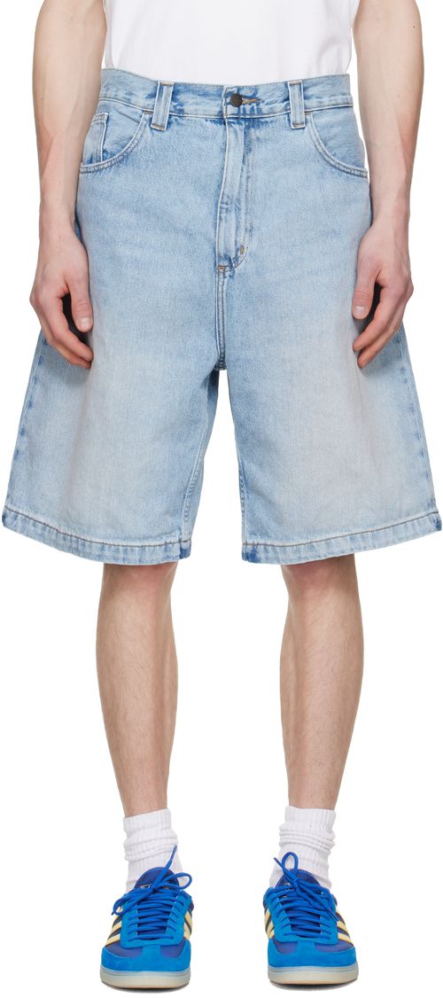 Blue Brandon Denim Shorts