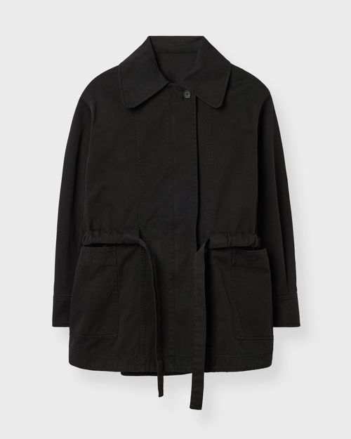 Dagmar Jacket Field Cotton Washed black