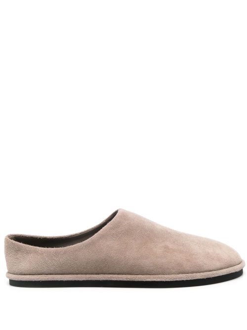 Suede slippers - Neutrals