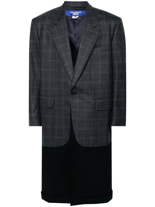 Panelled coat - Grey