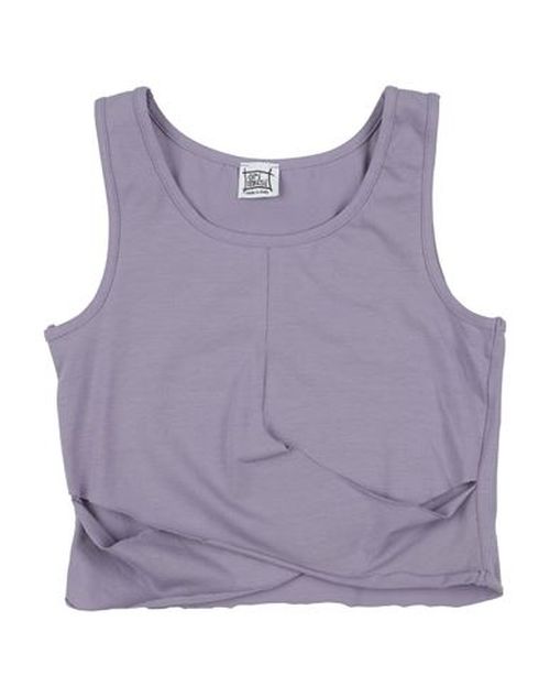 Kid Girl Top Mauve Size 12 Cotton, Elastane