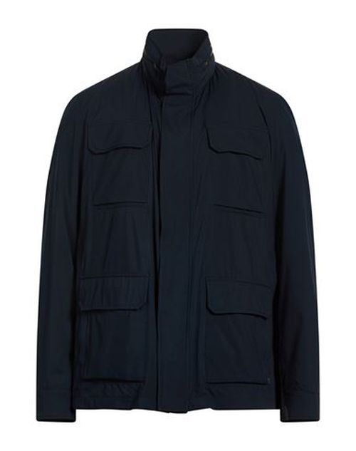 Man Jacket Midnight blue Size L Polyester