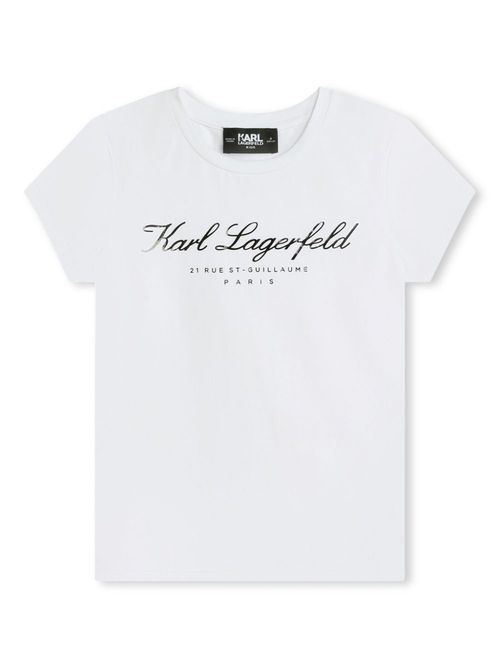 Hotel Karl cotton T-shirt - White