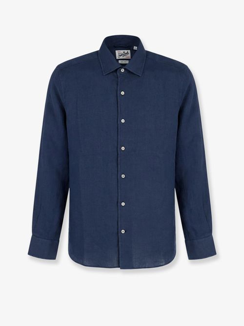 Linen Shirt — Blue
