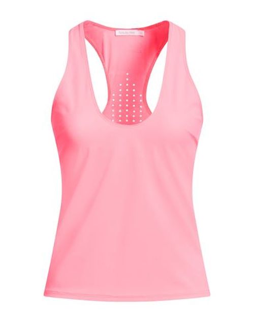 Woman Tank top Fuchsia Size 2 Polyester, Elastane