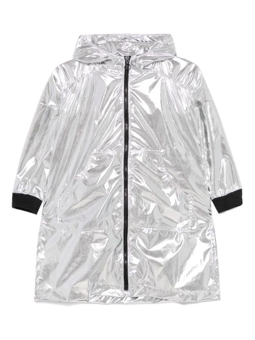 Metallic-effect coat - Silver
