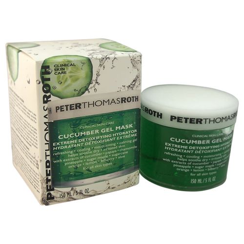 Cucumber Gel Mask Extreme Detoxifying Hydrator by for Unisex - 5 oz Gel Mask