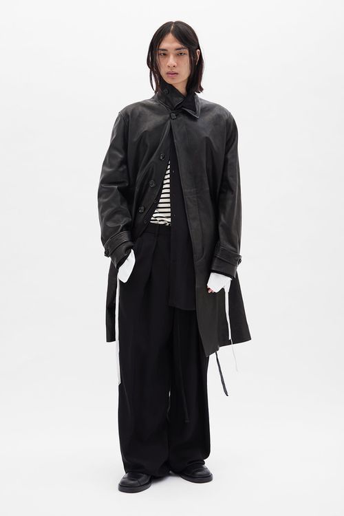 Botel Wide Leg Pleated Trousers