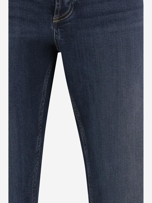 Stretch Cotton Denim Jeans — Navy
