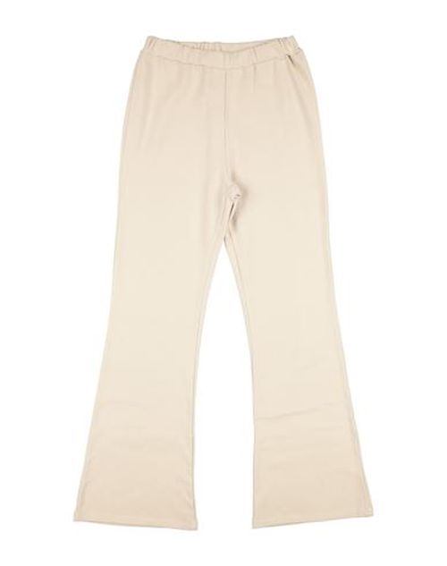 Kid Girl Pants Beige Size 16 Cotton, Elastane