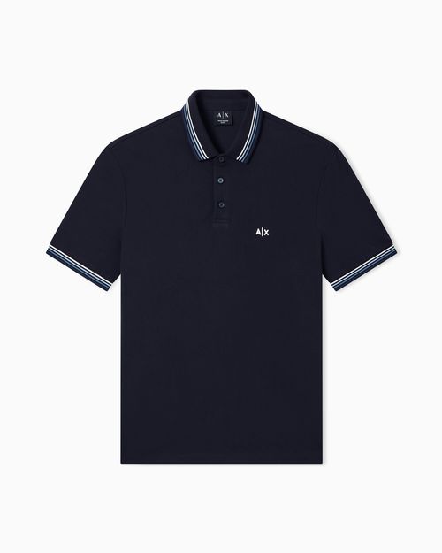Classic Polo Shirt in Breathable Cotton Piqué