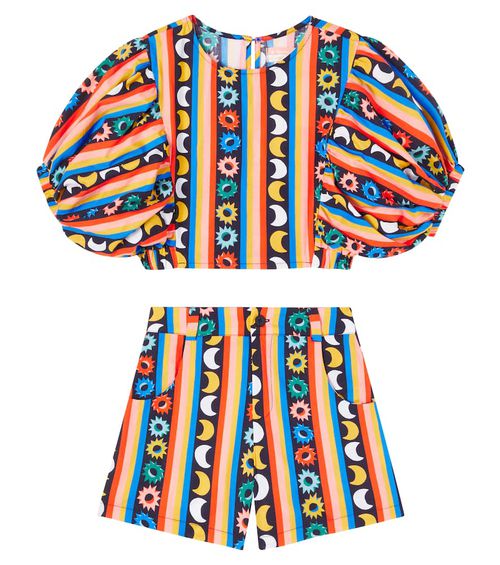 Fábula Listra Radiante top and shorts set