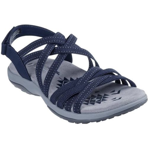 Skechers Reggae Summer Getaway Sandal In Navy