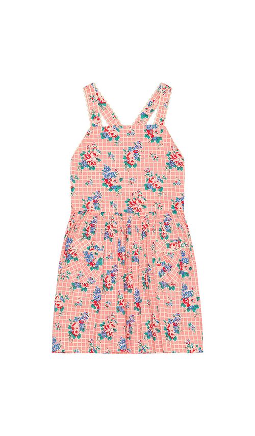 Polo Ralph Lauren Sleeveless Cotton Floral Pinafore Dress in Pink. 3. Also , 4
