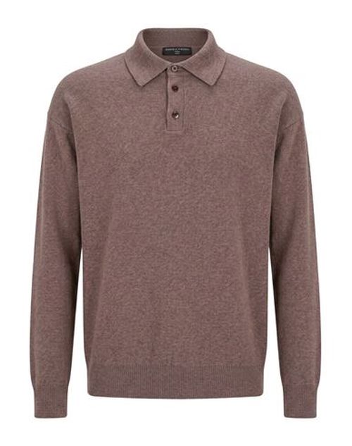 Lab Man Sweater Taupe Size L Merino Wool, Cashmere