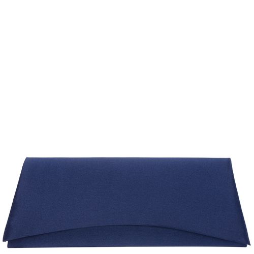 Womens Zoey-Z Blue Satin Clutch Bag | Nina Shoe