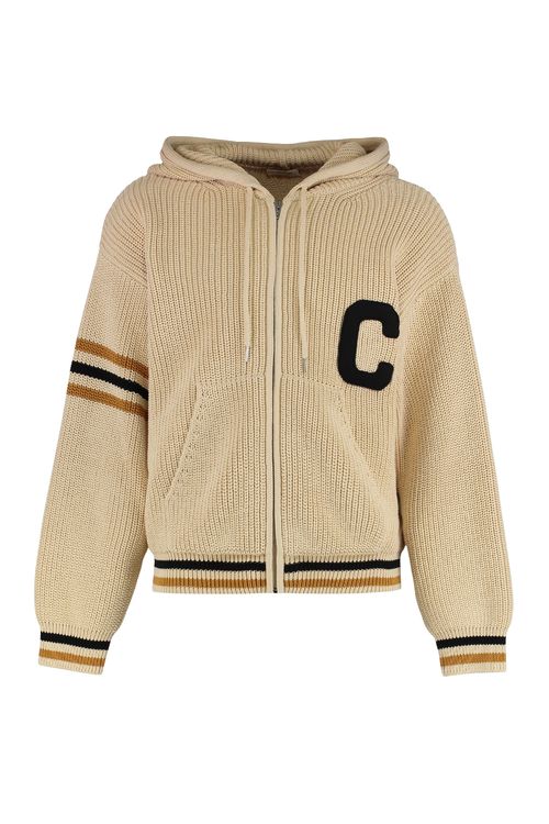 Hooded Sweater with Zipper