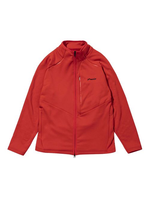 PHENIX logo-print jacket - Red