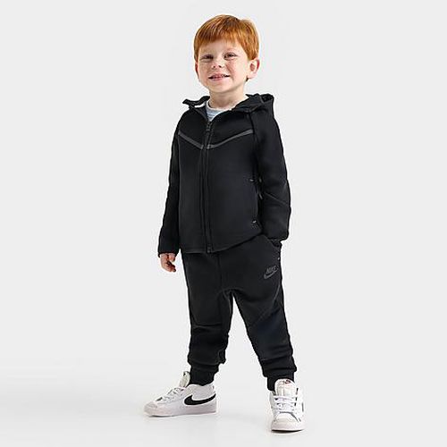 Kids Toddler Tech Fleece Full-Zip Set in Black