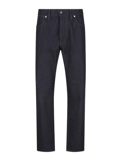 Jeans Pantalone Regular Selvedge Blue Raw
