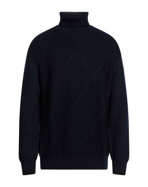 Man Turtleneck Midnight blue Size XL Virgin Wool
