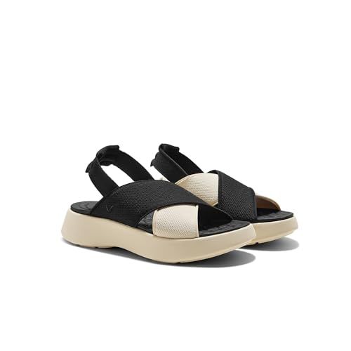 VIVAIA Kara 2.0 Elastic Back Strap Walker Sport Sandals with Arch Support and Cushioned Footbed