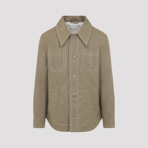 Men's Worker Buttoned Jacket