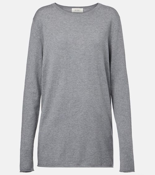 Maurie cotton and cashmere sweater
