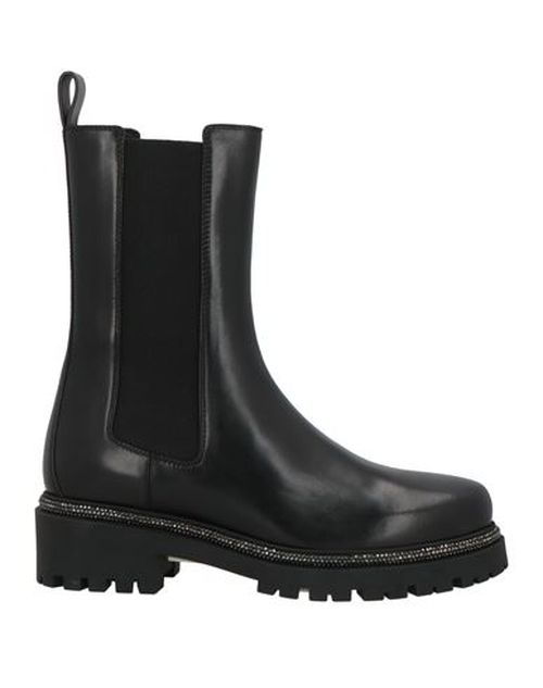 Woman Ankle boots Black Size 6 Leather