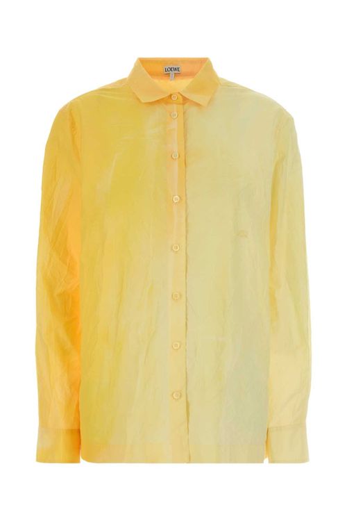 Cotton Blend Shirt — Yellow