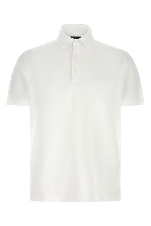 Piqué Cotton Polo Shirt