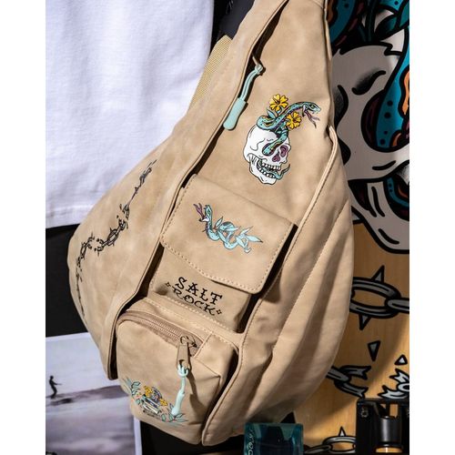Saltrock Yesterdays Youth Bag in Beige - Crea
