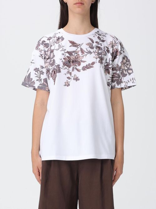 T-Shirt Woman color Copper Red